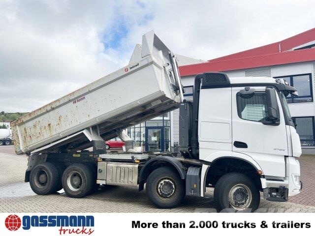 Mercedes-Benz Arocs 3253 K 8x4/4, Retarder, Stahlmulde ca. 其他貨車