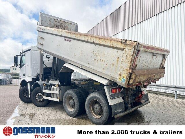 Mercedes-Benz Arocs 3253 K 8x4/4, Retarder, Stahlmulde ca. 其他貨車