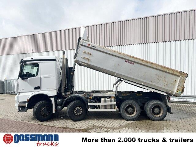 Mercedes-Benz Arocs 3253 K 8x4/4, Retarder, Stahlmulde ca. 其他貨車