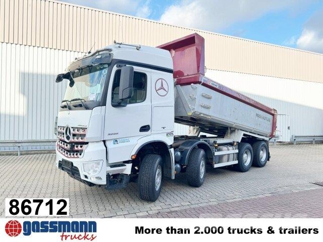 Mercedes-Benz Arocs 3258 LK 8x4/4, Retarder, Stahlmulde ca. 其他貨車