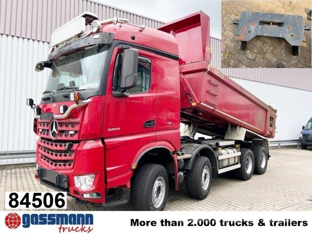 Mercedes-Benz Arocs 3263 8x4/4, Retarder, Stahlmulde ca.14m³, 其他貨車