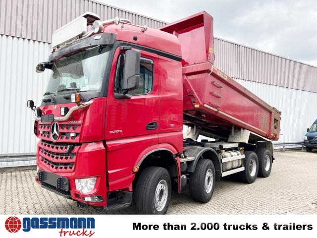 Mercedes-Benz Arocs 3263 8x4/4, Retarder, Stahlmulde ca.14m³, 其他貨車