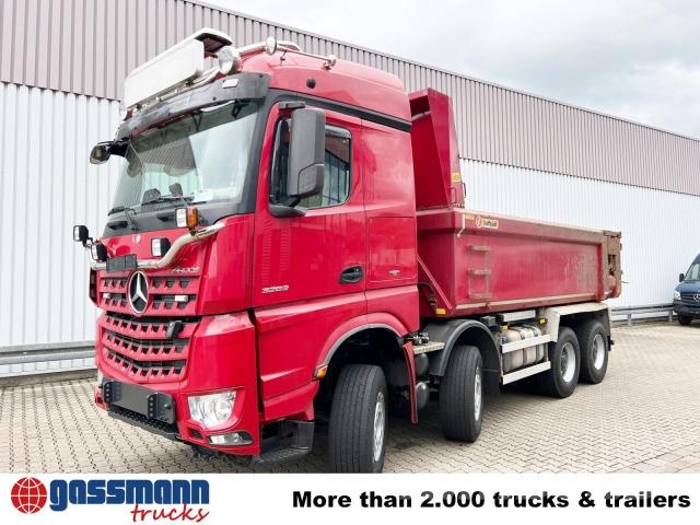 Mercedes-Benz Arocs 3263 8x4/4, Retarder, Stahlmulde ca.14m³, 其他貨車