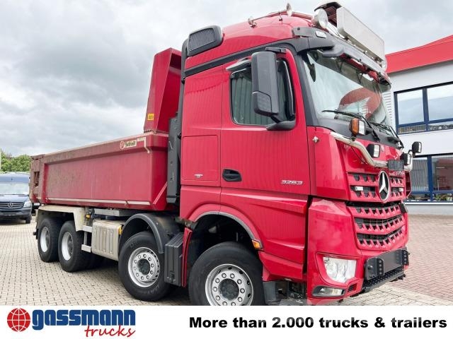 Mercedes-Benz Arocs 3263 8x4/4, Retarder, Stahlmulde ca.14m³, 其他貨車