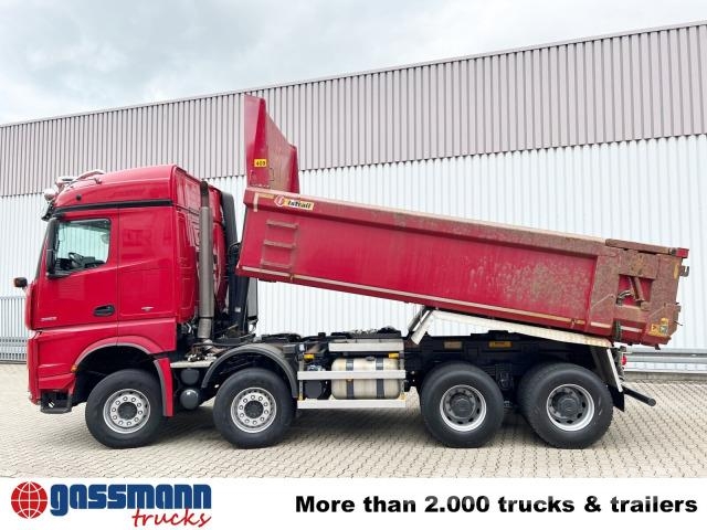 Mercedes-Benz Arocs 3263 8x4/4, Retarder, Stahlmulde ca.14m³, 其他貨車