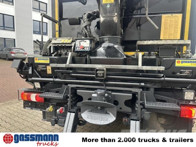 Mercedes-Benz Arocs 3345 K 6x4, Heckkran Hiab Jonsered 1300RS79, 덤프 트럭