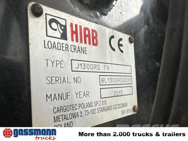 Mercedes-Benz Arocs 3345 K 6x4, Heckkran Hiab Jonsered 1300RS79, 덤프 트럭