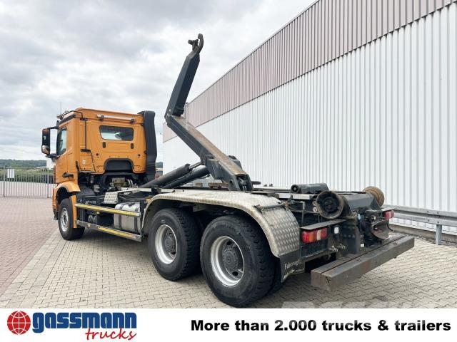 Mercedes-Benz Arocs 3353 6x4 VDL Abrollanlage bis 7m Beh. WIDI, Camiones polibrazo