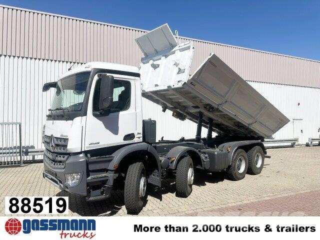 Mercedes-Benz Arocs 4142/48 K 8x4/4, Meiller Bordmatik links Kallurid