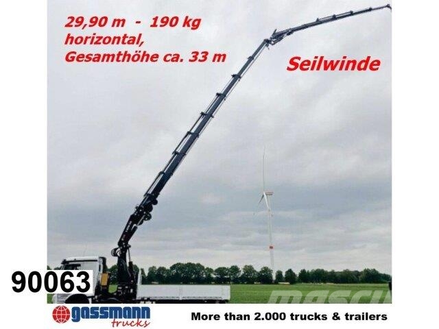 Mercedes-Benz Arocs 41451 AK 8x8/4 Hiab Kran 548 E 8 Jib 150 Lava-kuorma-autot