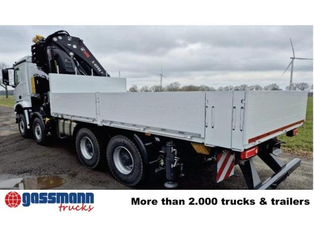 Mercedes-Benz Arocs 41451 AK 8x8/4 Hiab Kran 548 E 8 Jib 150 Lava-kuorma-autot