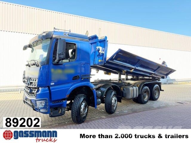 Mercedes-Benz Arocs 4148 K 8x4/4, Grounder, Retarder, Bordmatik 덤프 트럭