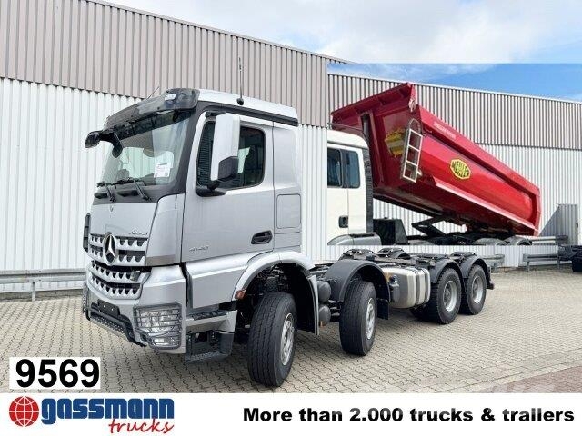 Mercedes-Benz Arocs 4148 K 8x4/4, Turbo-Retarder-Kupplung, 傾卸式卡車