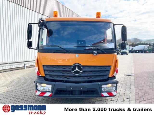 Mercedes-Benz Atego 1023 L 4x2 mit Kran Fassi F85B.0.21 Flatbed / Dropside trucks