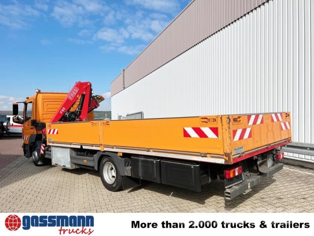 Mercedes-Benz Atego 1023 L 4x2 mit Kran Fassi F85B.0.21 Flatbed / Dropside trucks