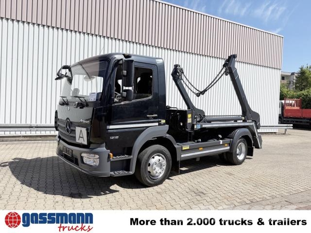 Mercedes-Benz Atego 1218/22 K 4x2, Meiller Tele-Absetzer, Funk Trossüsteemiga vahetuskere veokid