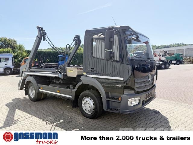 Mercedes-Benz Atego 1218/22 K 4x2, Meiller Tele-Absetzer, Funk Trossüsteemiga vahetuskere veokid
