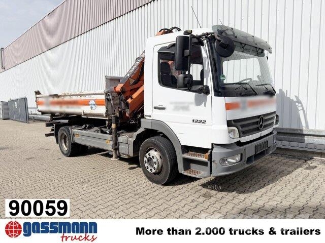 Mercedes-Benz Atego 1222 K 4x2 mit Kran Atlas TLC 75.2 Kipper