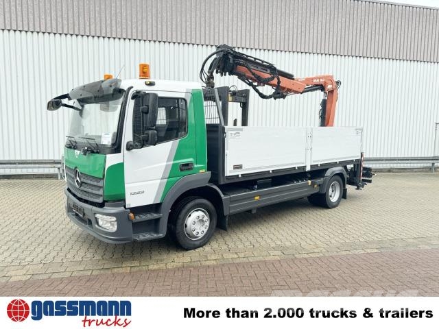 Mercedes-Benz Atego 1223 L 4x2 mit Heckkran Atlas 88.3-A2L, Funk Flatbed / Dropside trucks