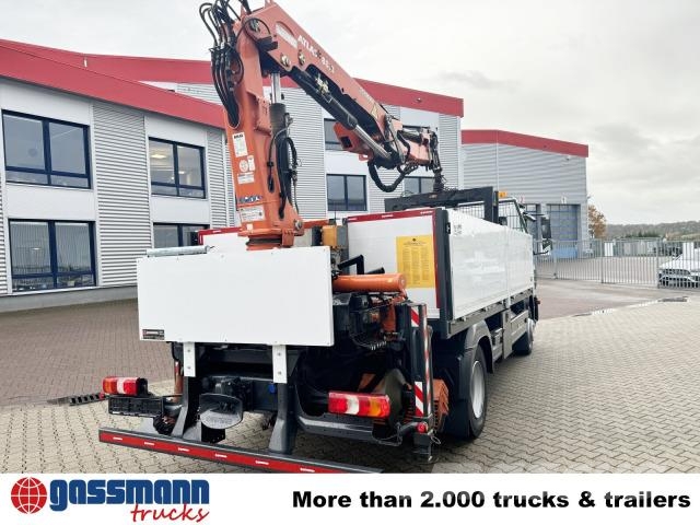 Mercedes-Benz Atego 1223 L 4x2 mit Heckkran Atlas 88.3-A2L, Funk Flatbed / Dropside trucks