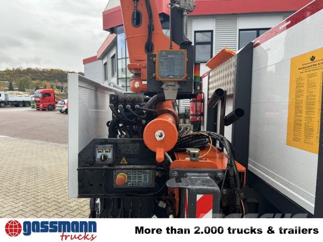 Mercedes-Benz Atego 1223 L 4x2 mit Heckkran Atlas 88.3-A2L, Funk Flatbed / Dropside trucks