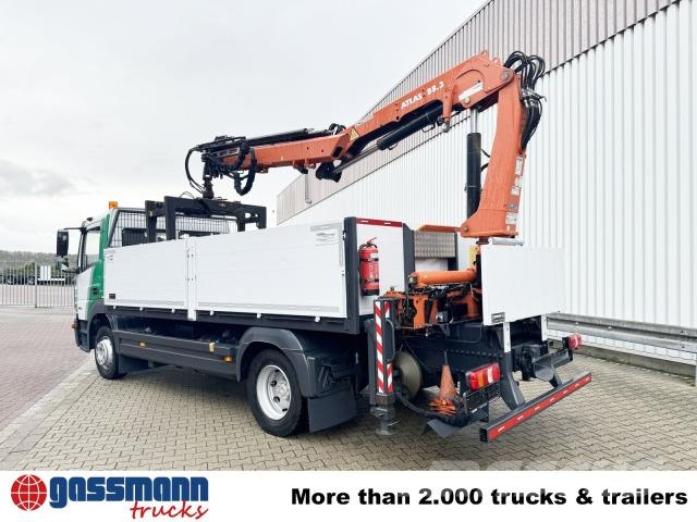 Mercedes-Benz Atego 1223 L 4x2 mit Heckkran Atlas 88.3-A2L, Funk Flatbed / Dropside trucks