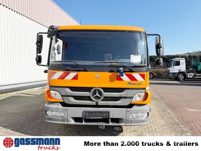Mercedes-Benz Atego 1224 4x2 Doka, EEV, Kran Palfinger PC2700 B, 傾卸式卡車