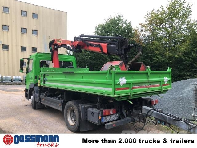 Mercedes-Benz Atego 1224 4x2, Kran Palfinger PK 9.501, Funk شاحنات قلابة