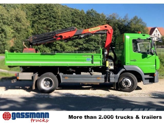 Mercedes-Benz Atego 1224 4x2, Kran Palfinger PK 9.501, Funk شاحنات قلابة