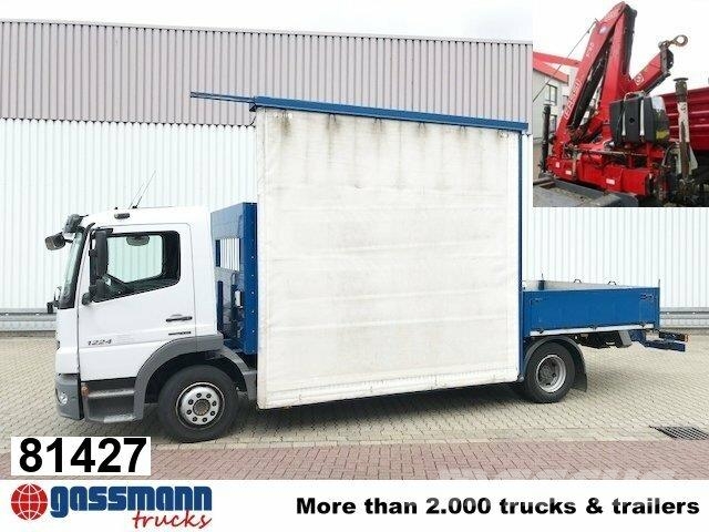 Mercedes-Benz Atego 1224 L 4x2 Glastransporter, gegen Aufpreis Flatbed / Dropside trucks