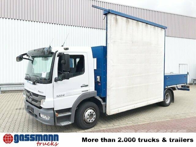 Mercedes-Benz Atego 1224 L 4x2 Glastransporter, gegen Aufpreis Flatbed / Dropside trucks
