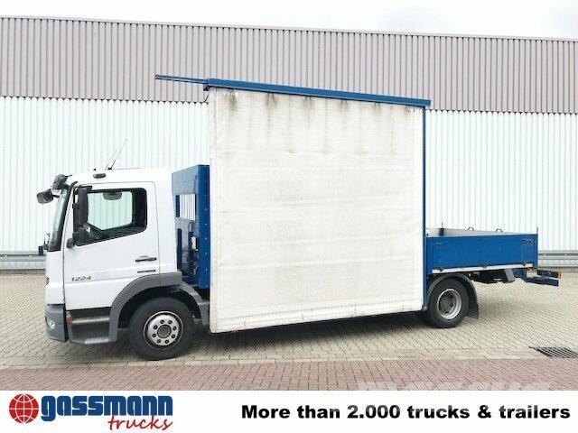 Mercedes-Benz Atego 1224 L 4x2 Glastransporter, gegen Aufpreis Flatbed / Dropside trucks