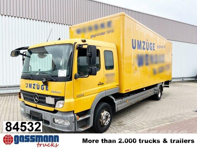 Mercedes-Benz Atego 1224 L, Möbelkoffer, Dautel LBW, 42 cbm Skříňová nástavba
