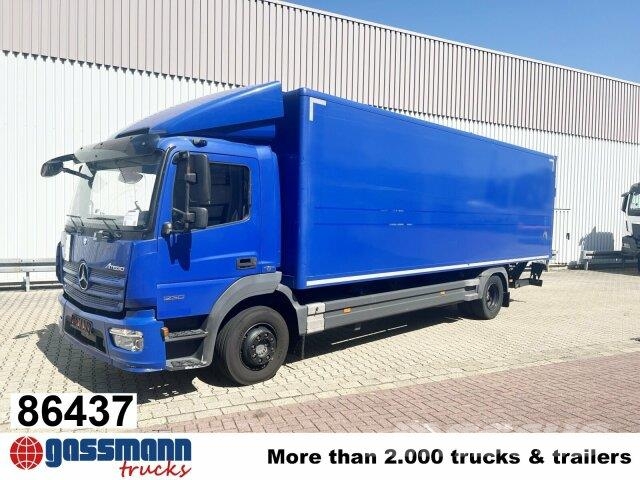 Mercedes-Benz Atego 1230 L 4x2, LBW, Dautel, 1,5t Skříňová nástavba
