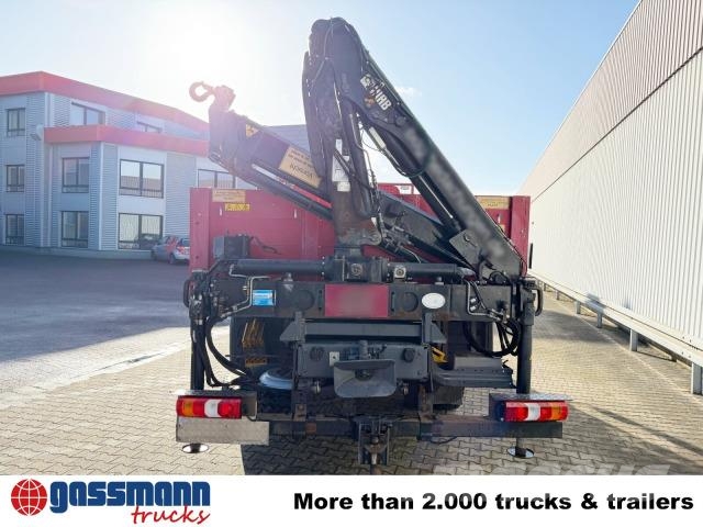 Mercedes-Benz Atego 1323 A 4x4, Heckkran Hiab 055 B-2 CL, 2x AHK Flatbed / Dropside trucks