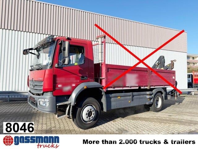 Mercedes-Benz Atego 1323 A 4x4, 2x AHK Kamioni-šasije