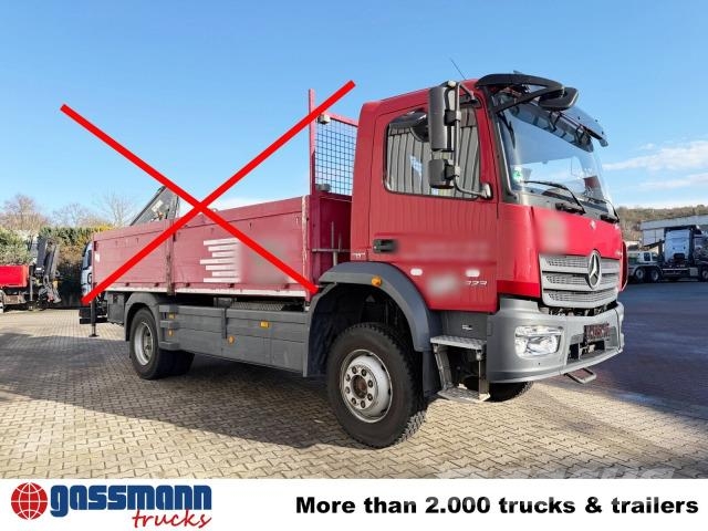 Mercedes-Benz Atego 1323 A 4x4, 2x AHK Kamioni-šasije