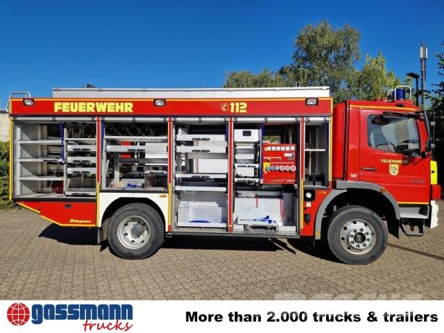 Mercedes-Benz Atego 1328 AF, Feuerwehr 4x4, Seilwinde, Camiões Municipais / Uso Geral