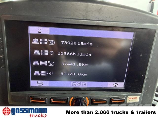 Mercedes-Benz Atego 1518 LK 4x2, Kehrmaschine Bucher CityFant Lakaisukoneet