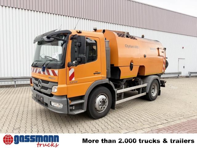 Mercedes-Benz Atego 1518 LK 4x2, Kehrmaschine Bucher CityFant Lakaisukoneet