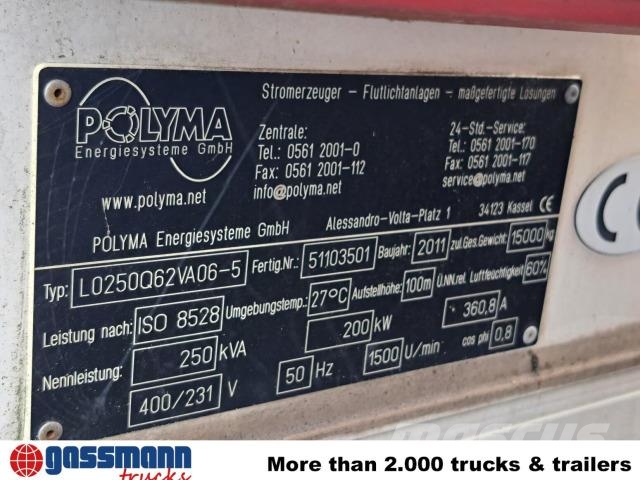 Mercedes-Benz Atego 1522 AF 4x4, EEV, Polyma Netzersatzanlage Ostali kamioni