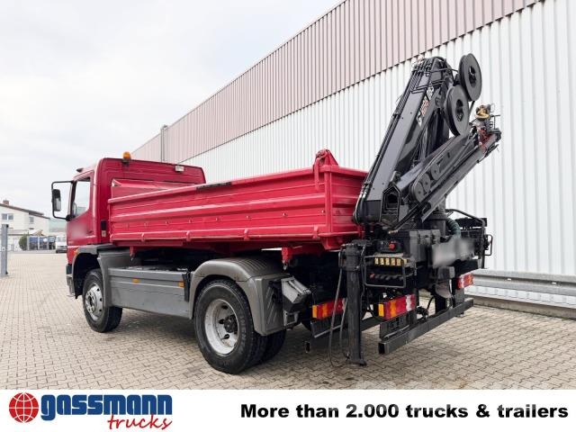 Mercedes-Benz Atego 1523 AK 4x4, Heckkran Hiab 085-3, 傾卸式卡車