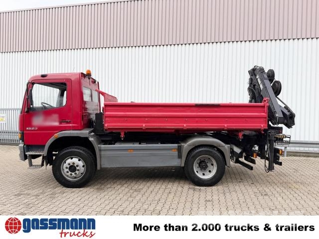 Mercedes-Benz Atego 1523 AK 4x4, Heckkran Hiab 085-3, 傾卸式卡車