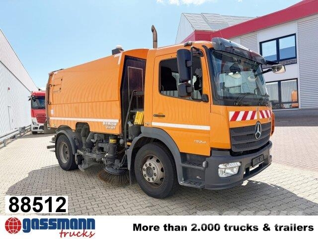 Mercedes-Benz Atego 1524 LKO 4x2, Kehrmaschine FAUN Viajet 6RH Šlavimo technika
