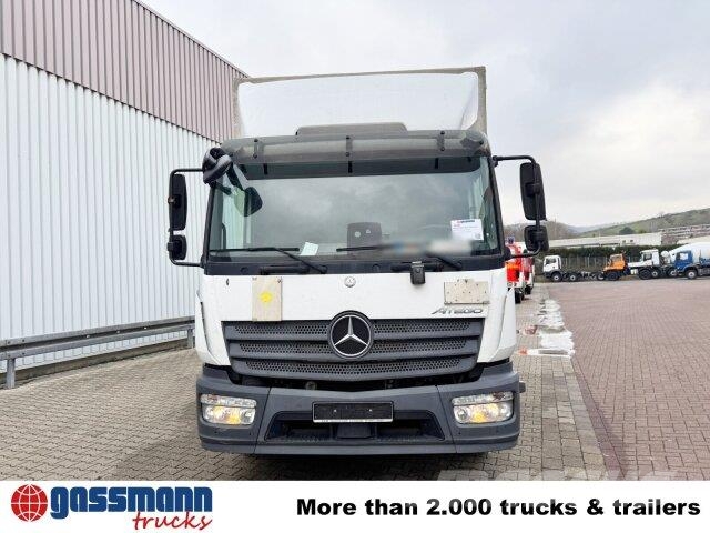 Mercedes-Benz Atego 1530 L 4x2 mit LBW Dhollandia Pritschenwagen/Pritschenwagen mit Seitenklappe