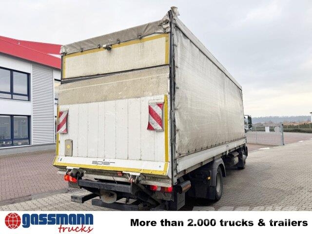Mercedes-Benz Atego 1530 L 4x2 mit LBW Dhollandia Pritschenwagen/Pritschenwagen mit Seitenklappe