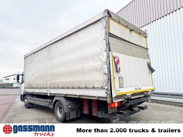 Mercedes-Benz Atego 1530 L 4x2 mit LBW Dhollandia Pritschenwagen/Pritschenwagen mit Seitenklappe