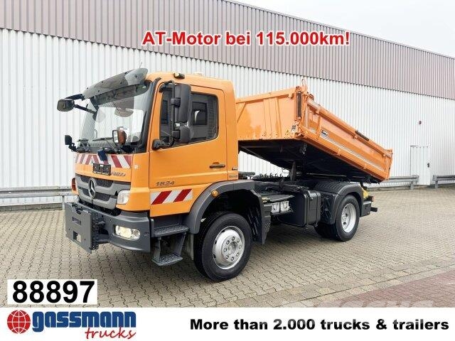 Mercedes-Benz Atego 1624 AK 4x4, Winterdienstausstattung, 傾卸式卡車