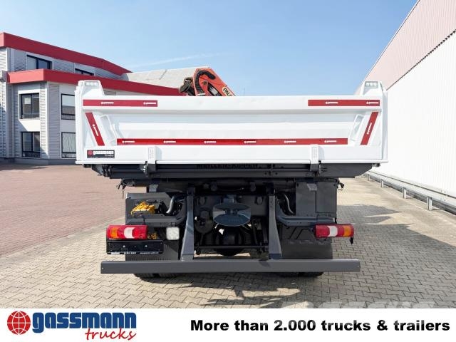 Mercedes-Benz Atego 1627/30 AK 4x4 mit Kran Palfinger PK8501-K 傾卸式卡車