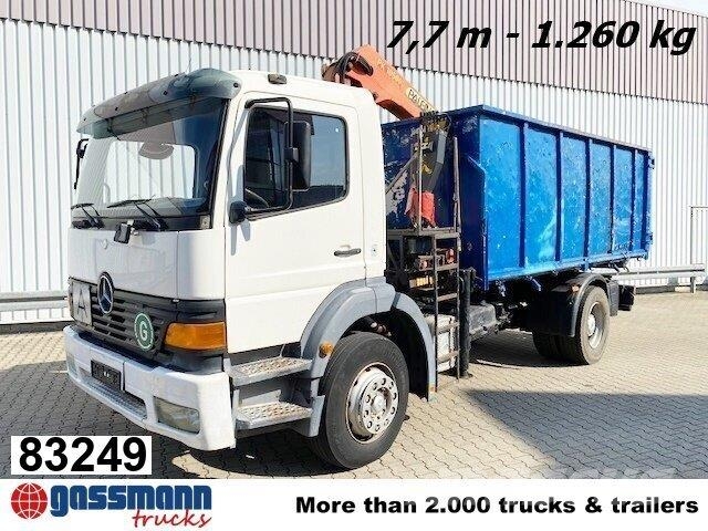 Mercedes-Benz Atego 1823 4x2 mit Kran Palfinger PK10500, Kipper 傾卸式卡車